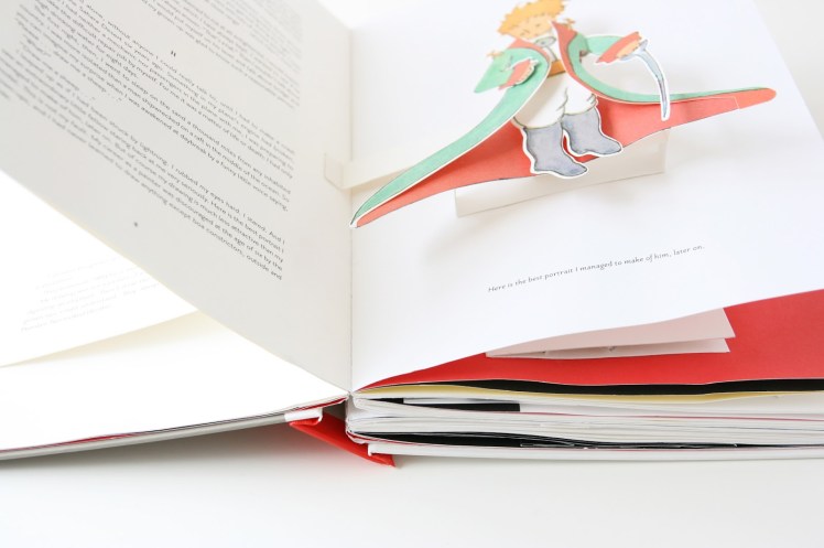 From the pop-up edition of Antoine de St.-Exupery's Le Petit Prince. Every adult should read this book. (photo courtesy of stephmodo.com)